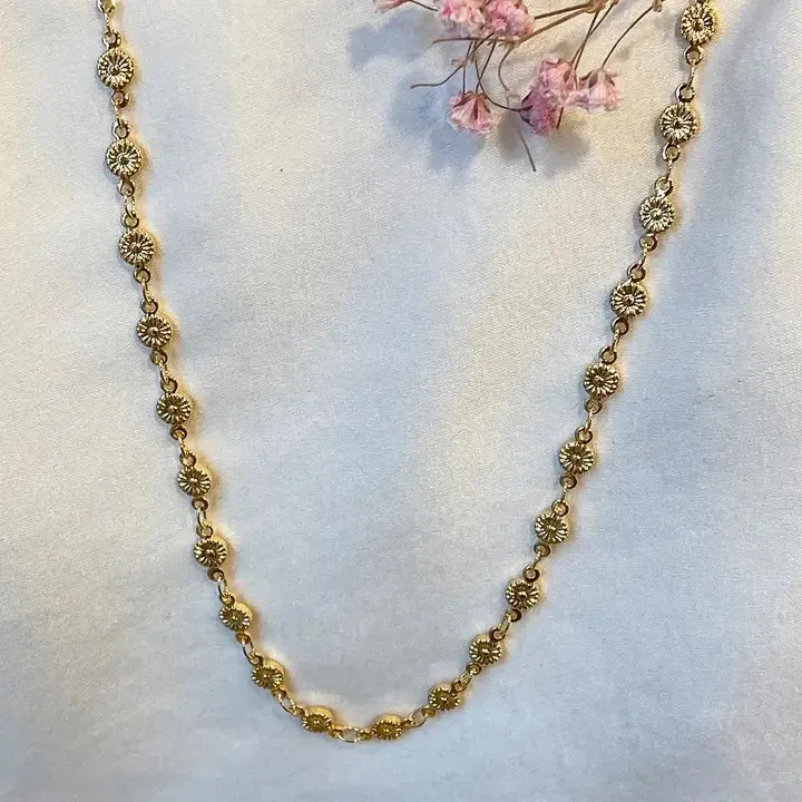 Alba Gold Plated Chain Necklace