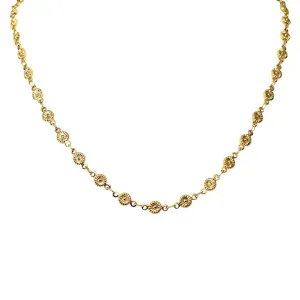 Alba Gold Plated Chain Necklace