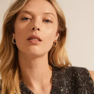 ANNIKA RECYCLED HOOP EARRINGS
