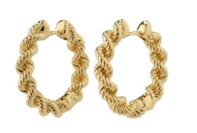 ANNIKA RECYCLED HOOP EARRINGS