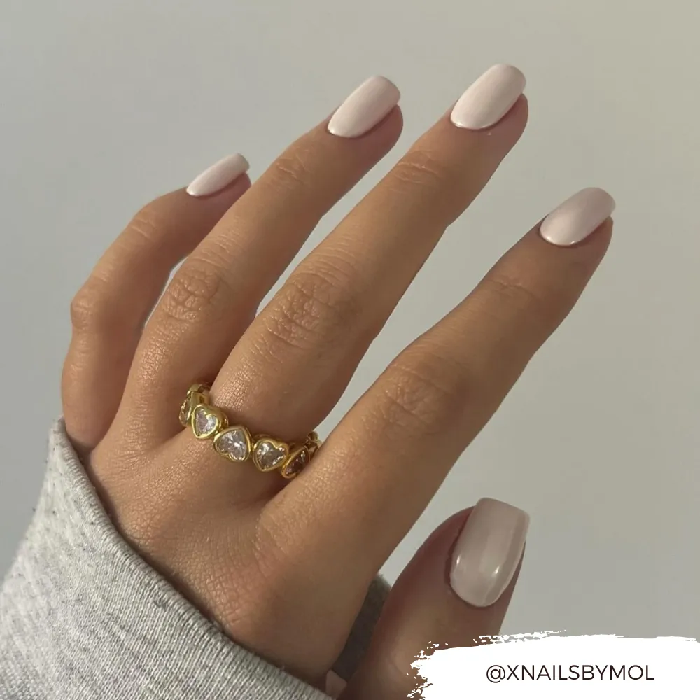 Crystal Heart Ring - Clear