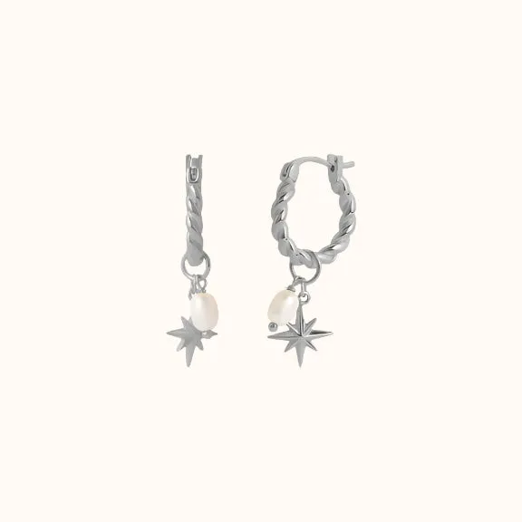 FYB Rumi Charm Huggies