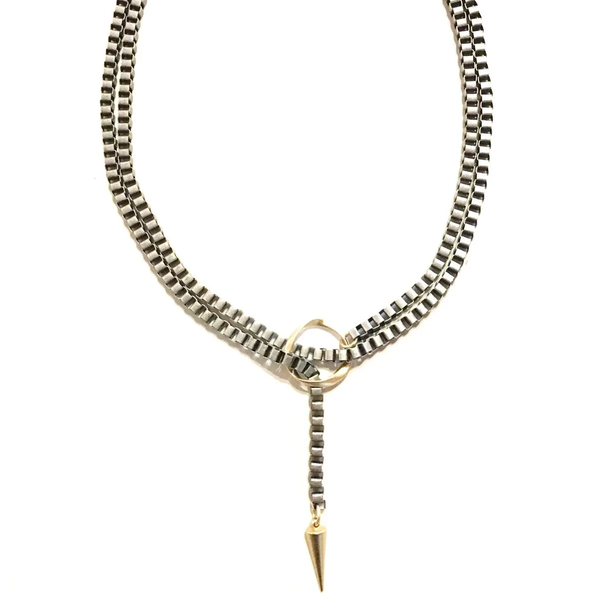 LJ Dylan Mixed Metal Necklace