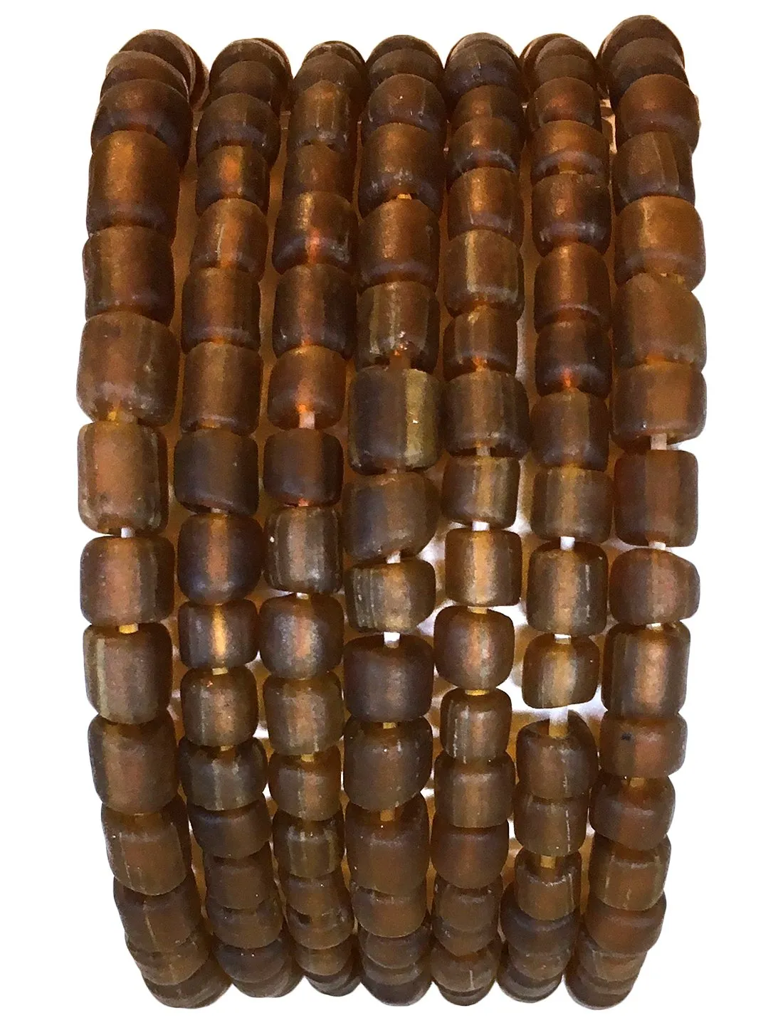 Mona Island Layered Glass Bead Cuff