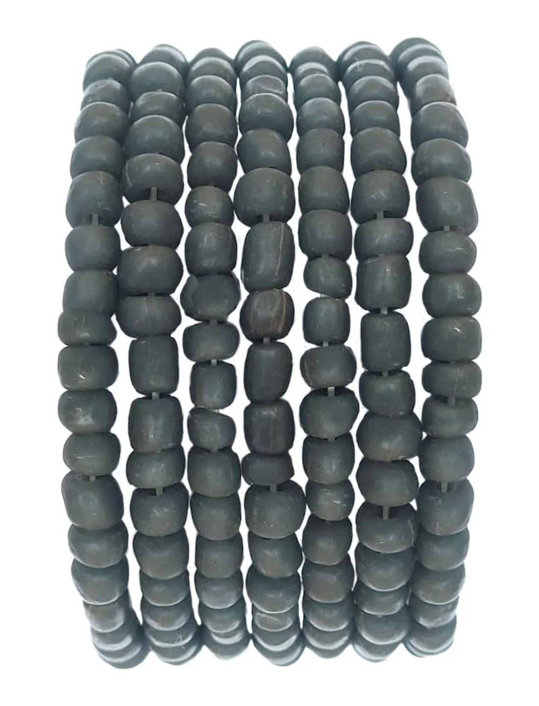 Mona Island Layered Glass Bead Cuff