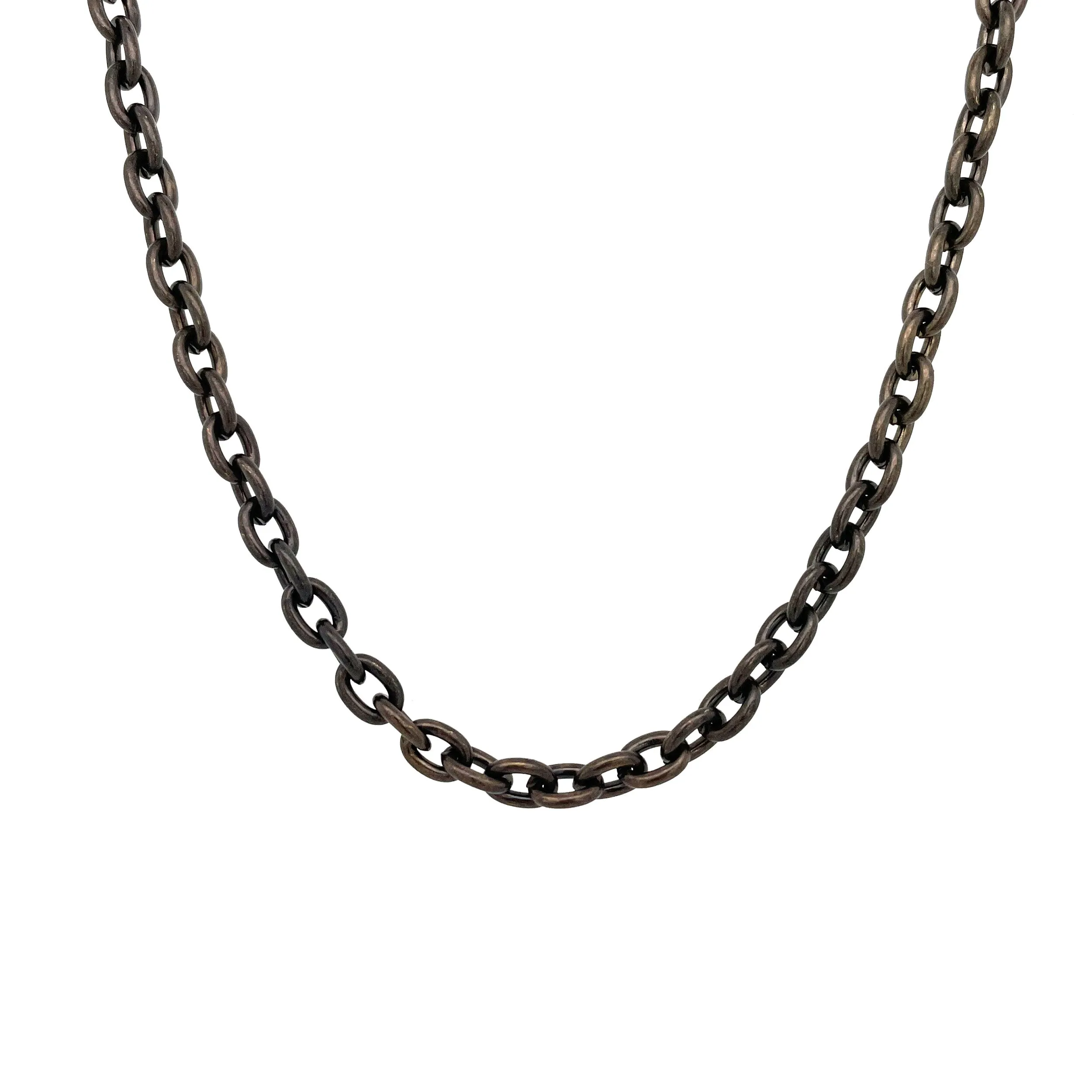Ox Brass Oval Cable 24" Necklace Chain