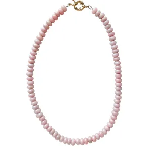 Statement Pink Opal Cabana Necklace